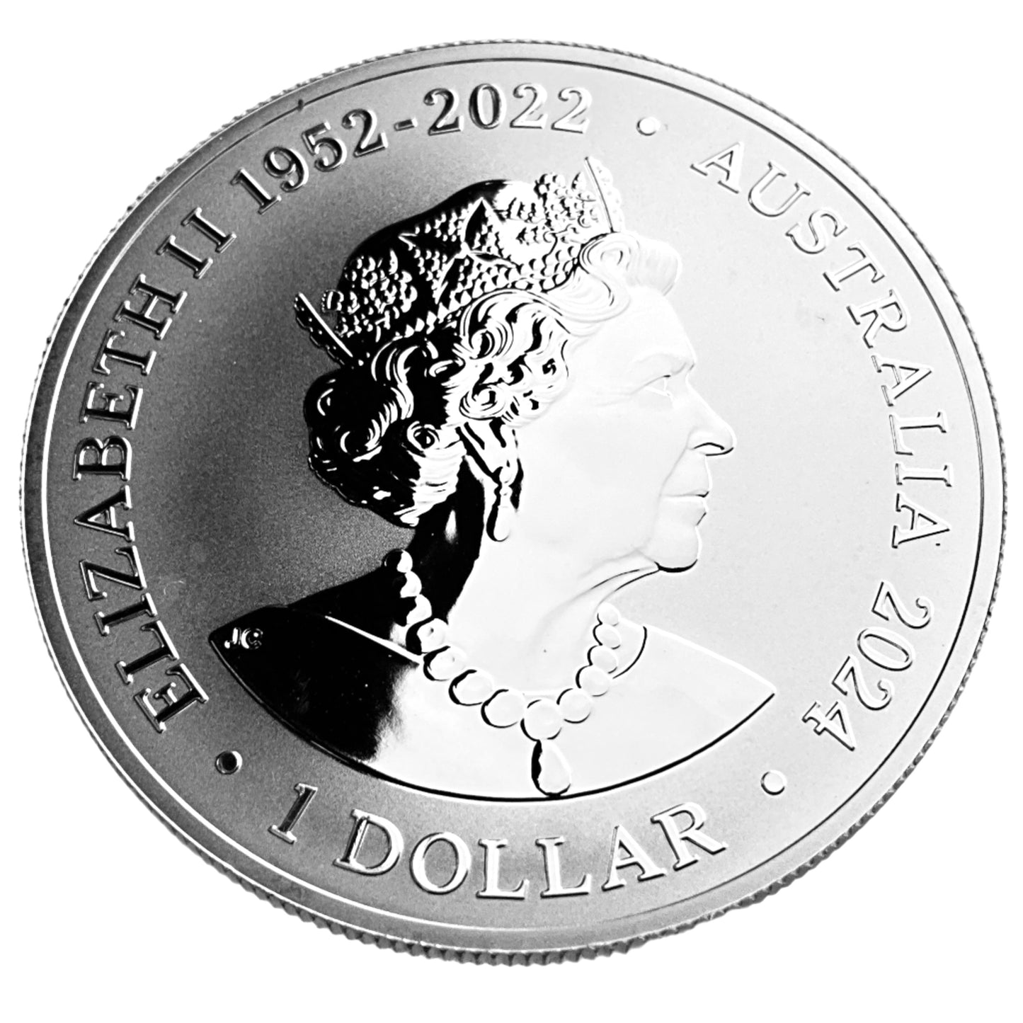 1 ozt Tiger Snake 999 Silver $1 Coin