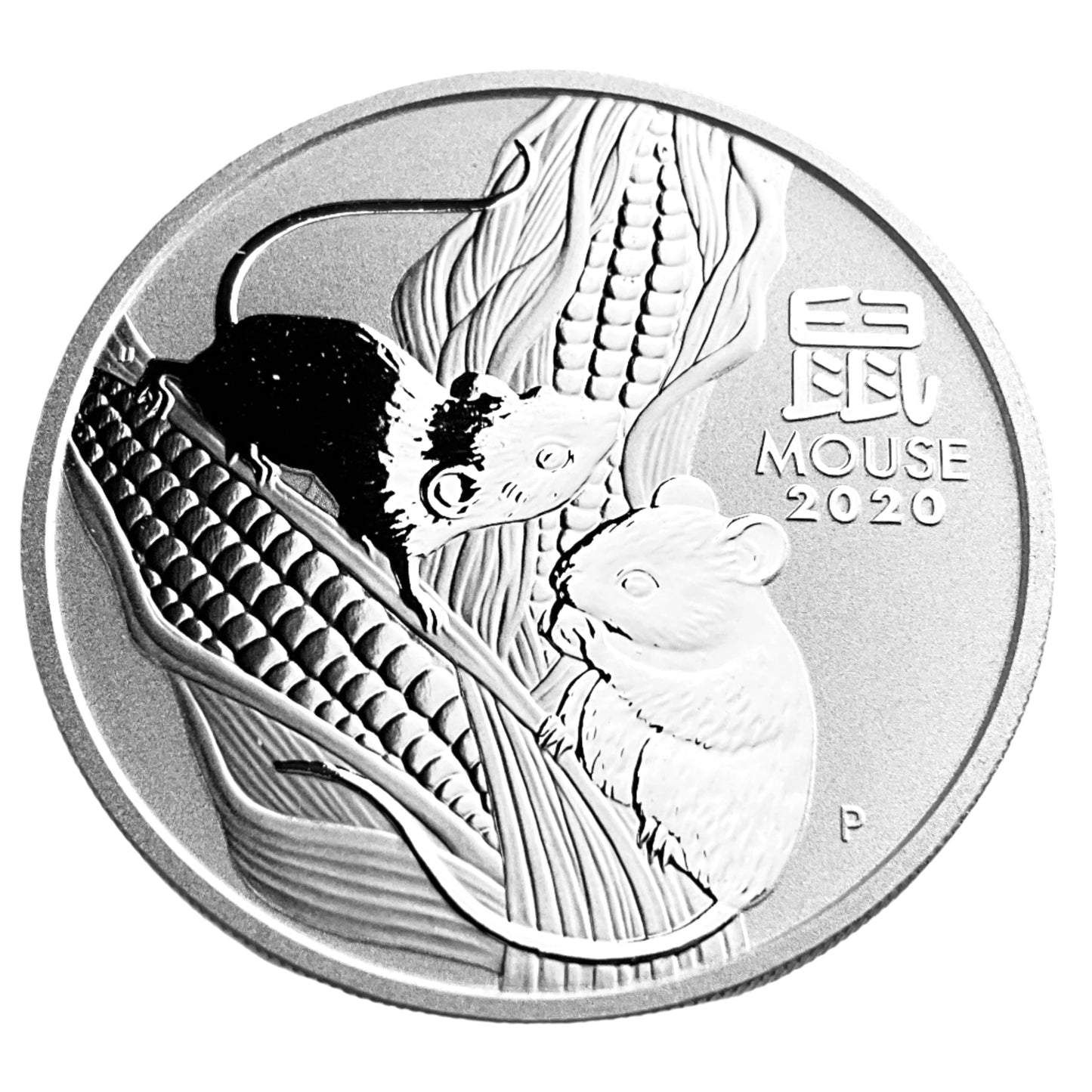 1 ozt Year of the Mouse 9999 Silver $1 Coin