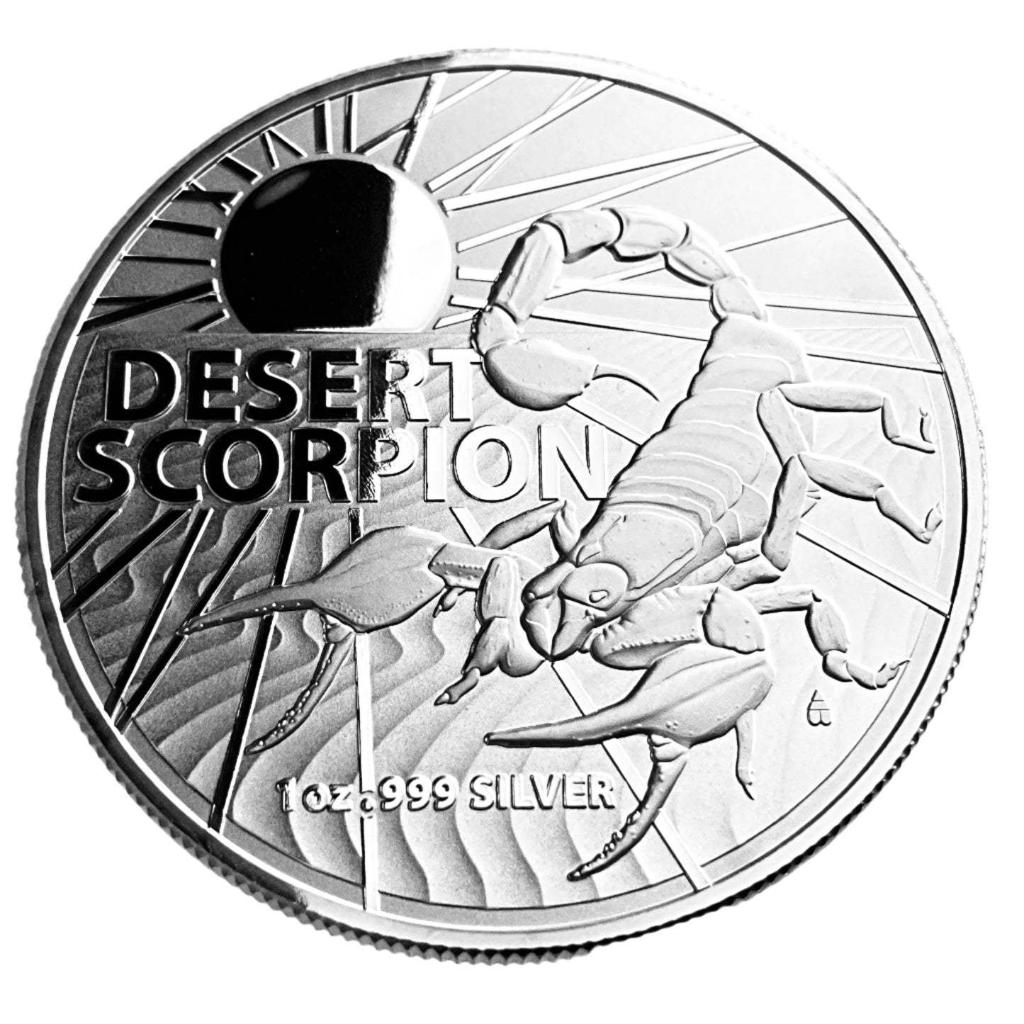1 ozt Desert Scorpion 999 Silver $1 Coin