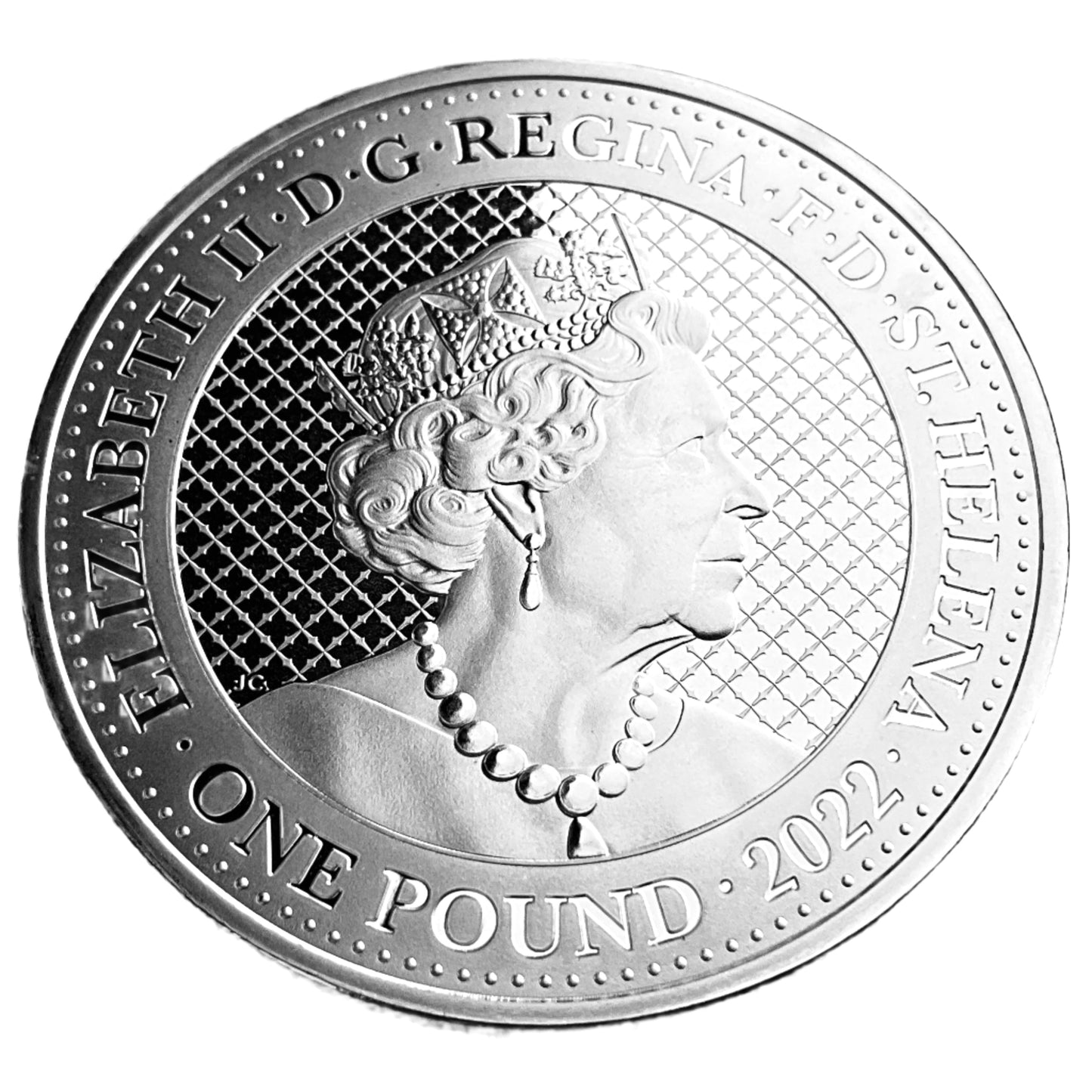 1 ozt King Cobra 999 Silver £1 Coin