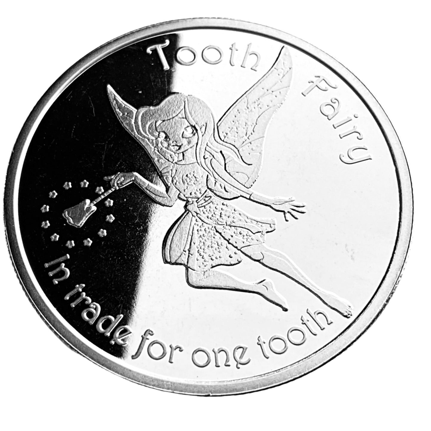 1 ozt Tooth Fairy Trade for 1 Tooth Round