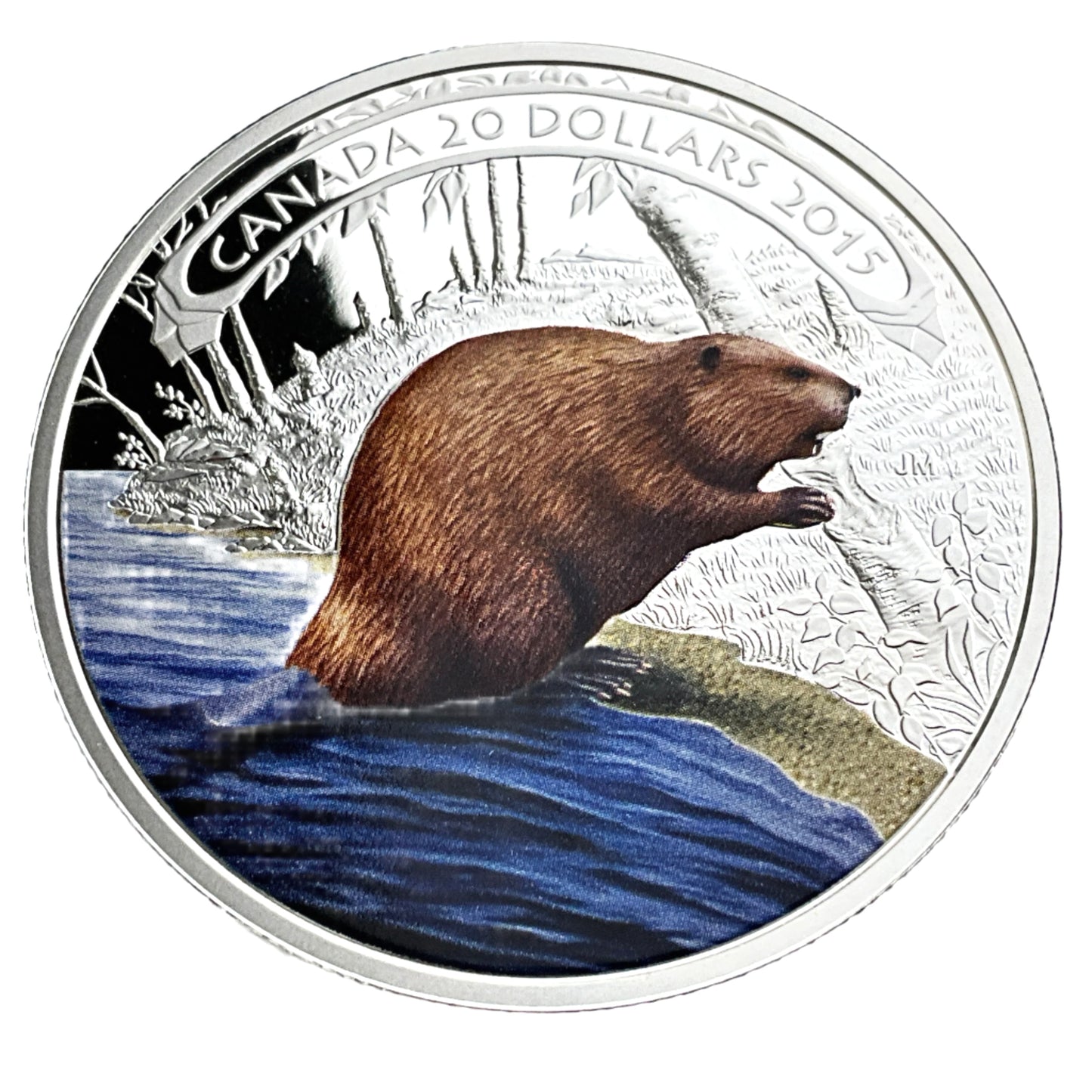 1.01 ozt Beaver at Work 9999 Silver $20