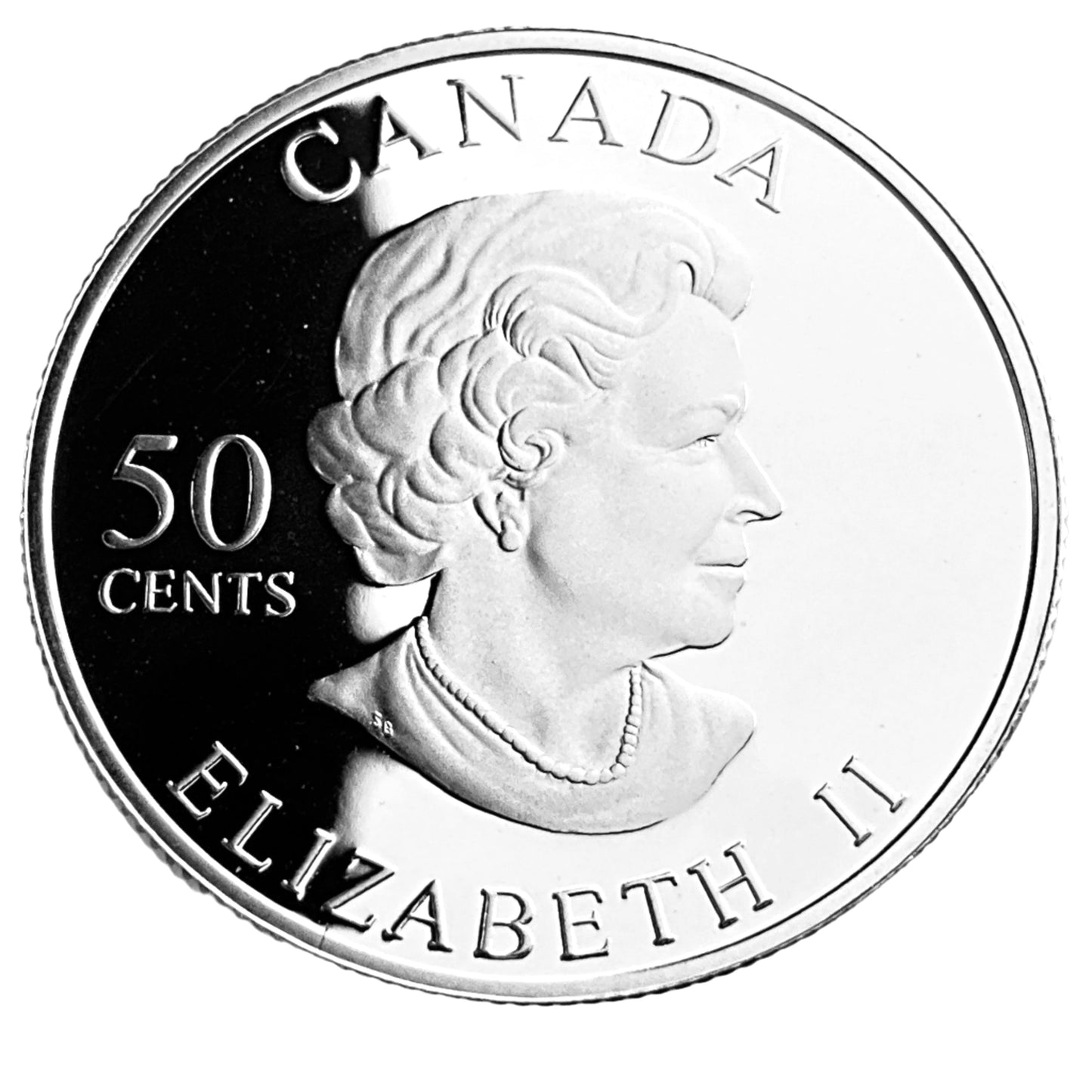 .277 ozt Golden Rose Flower Silver 50¢ Coin