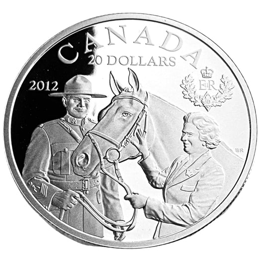 1.01 ozt Queen's Diamond Jubilee 9999 $20