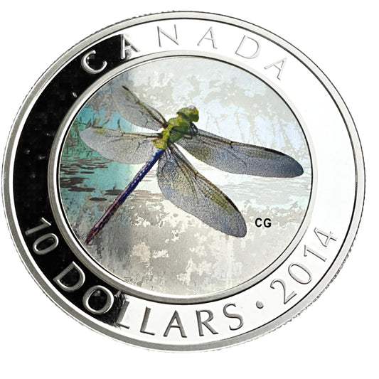 .510 ozt Green Darner Dragonfly 9999 $10
