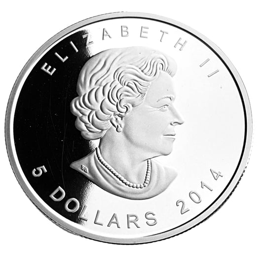 1 ozt Arctic Fox 9999 Silver $5 Coin