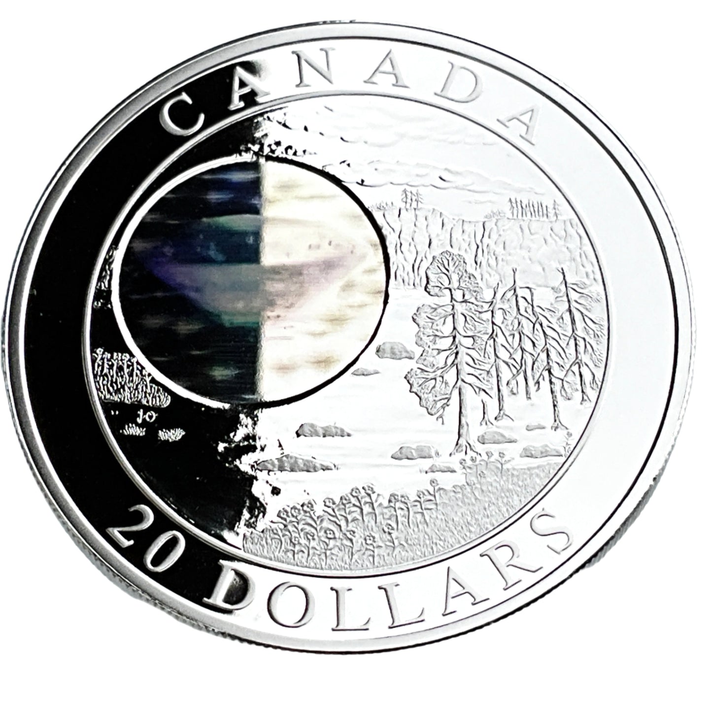 1.01 ozt Diamond Hologram 9999 Silver $20