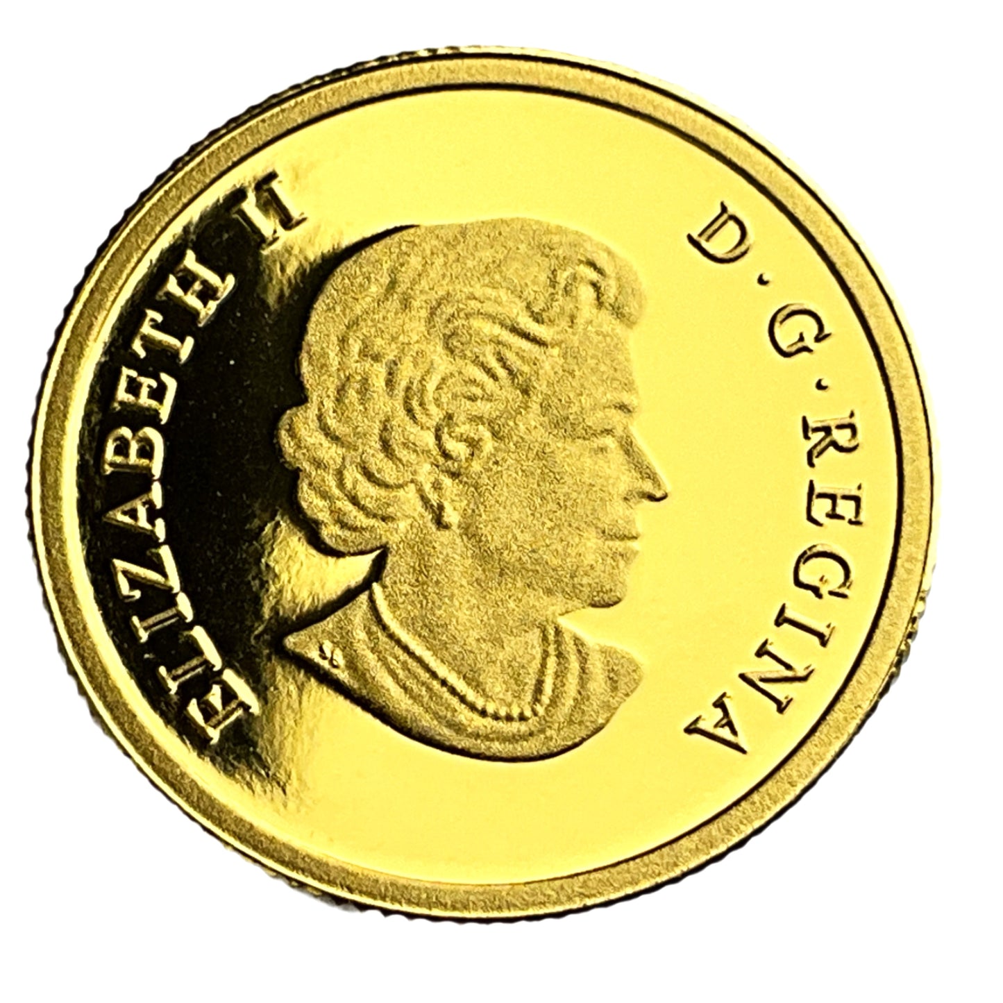 .100 ozt Wolf 9999 Gold RCM $5 Coin
