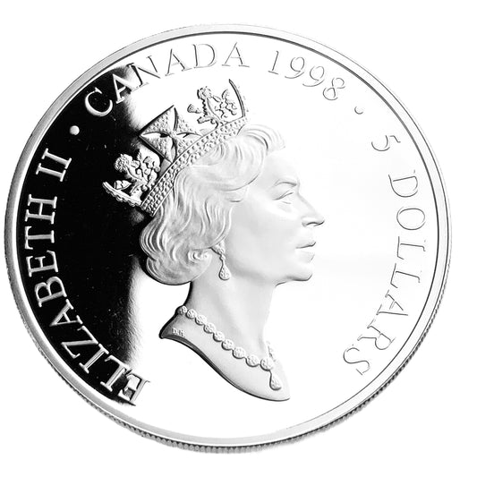 1.01 ozt Norman Bethune 9999 Silver $5