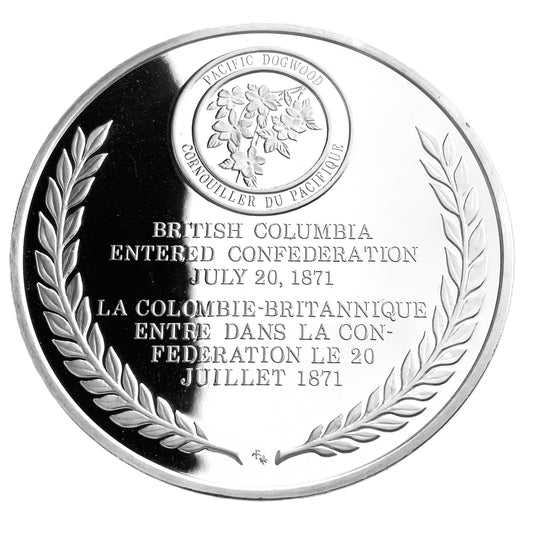 .945 ozt British Columbia Province Silver