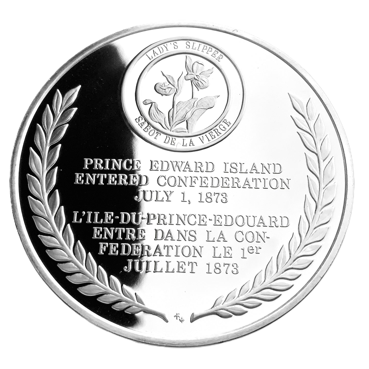 .945 ozt Prince Edward Island Province Silver