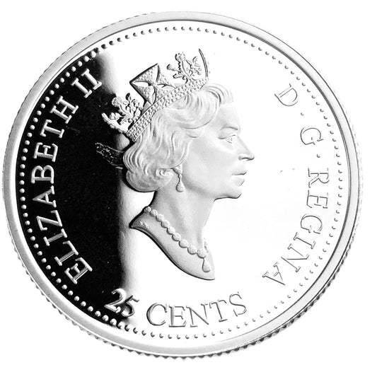 .175 ozt May The Voyageurs Silver 25¢