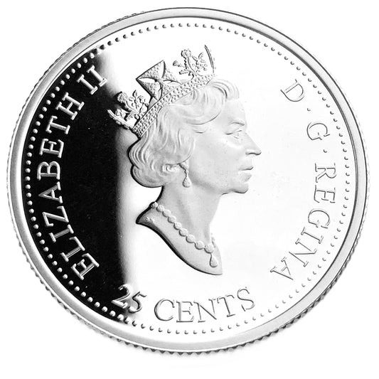 .175 ozt February Etched in Stone Silver 25¢