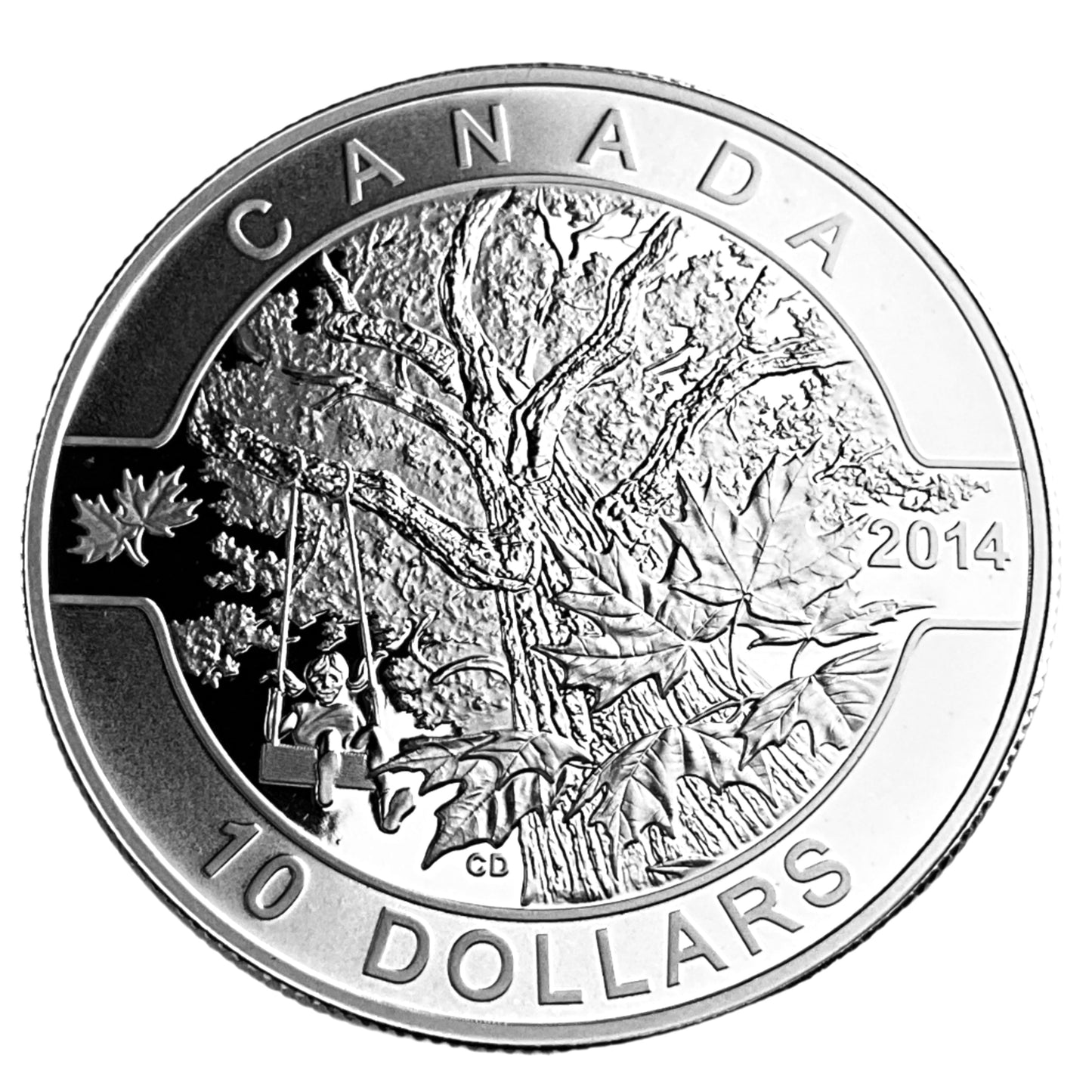 .510 ozt Down Old Maple Tree 9999 $10