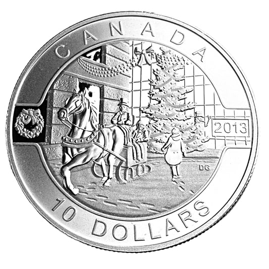 .510 ozt Canadian Holiday Season 9999 $10