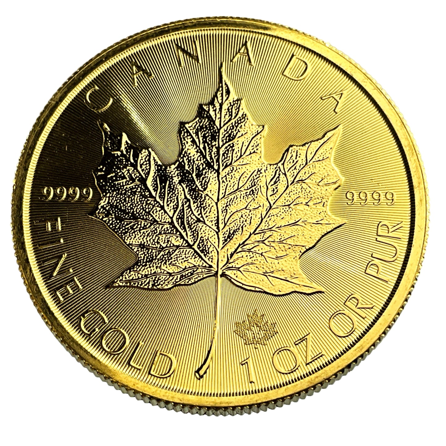 1 ozt Random Canadian Gold 9999 Maple