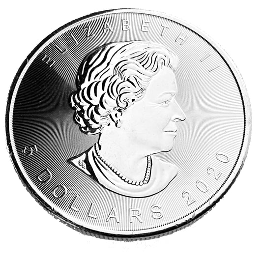 1 ozt Maple Random Year 9999 Silver $5