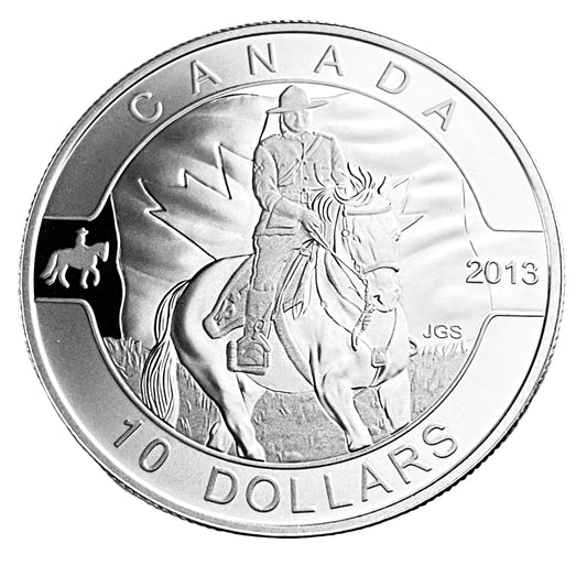 .510 ozt Royal Mounted Police 9999 $10