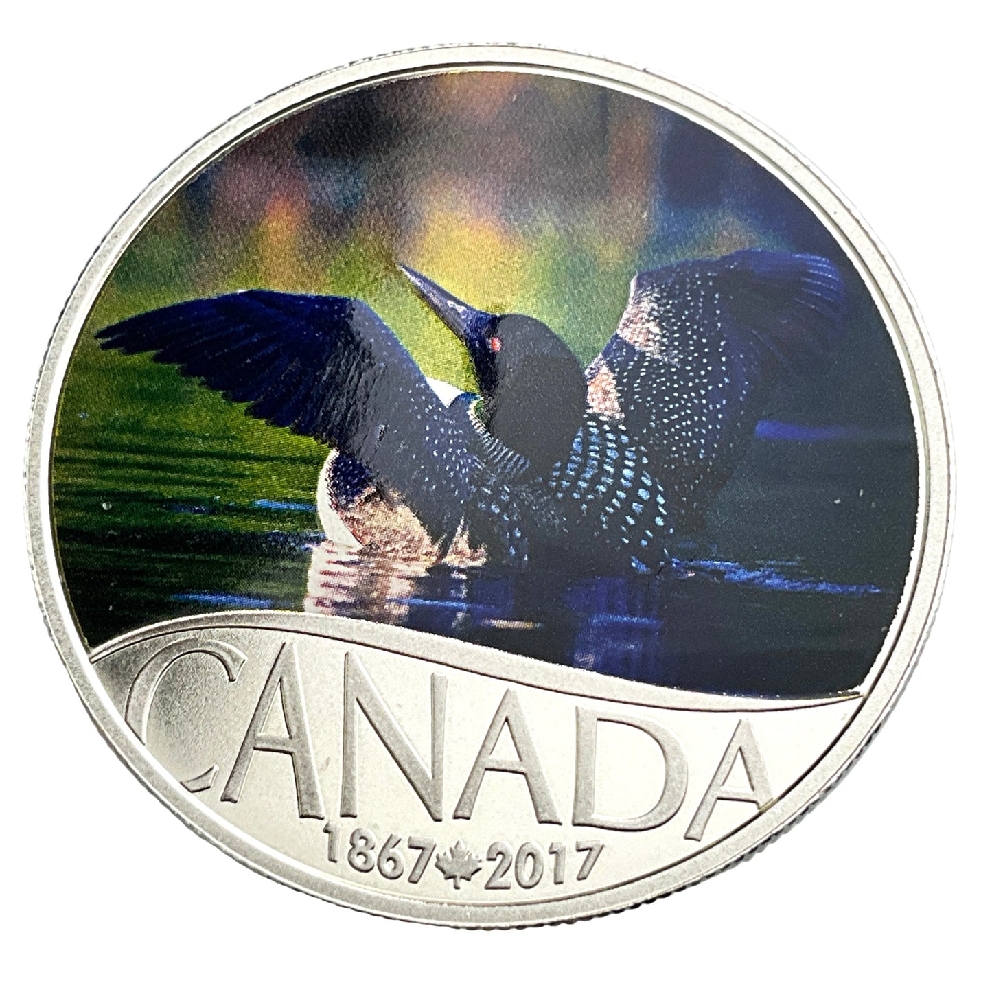 .510 ozt Common Loon 9999 Silver $10