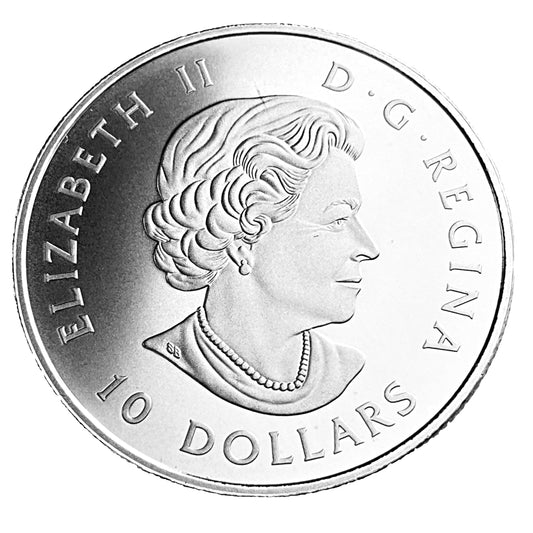 .510 ozt Peyto Lake 9999 Silver $10 Coin