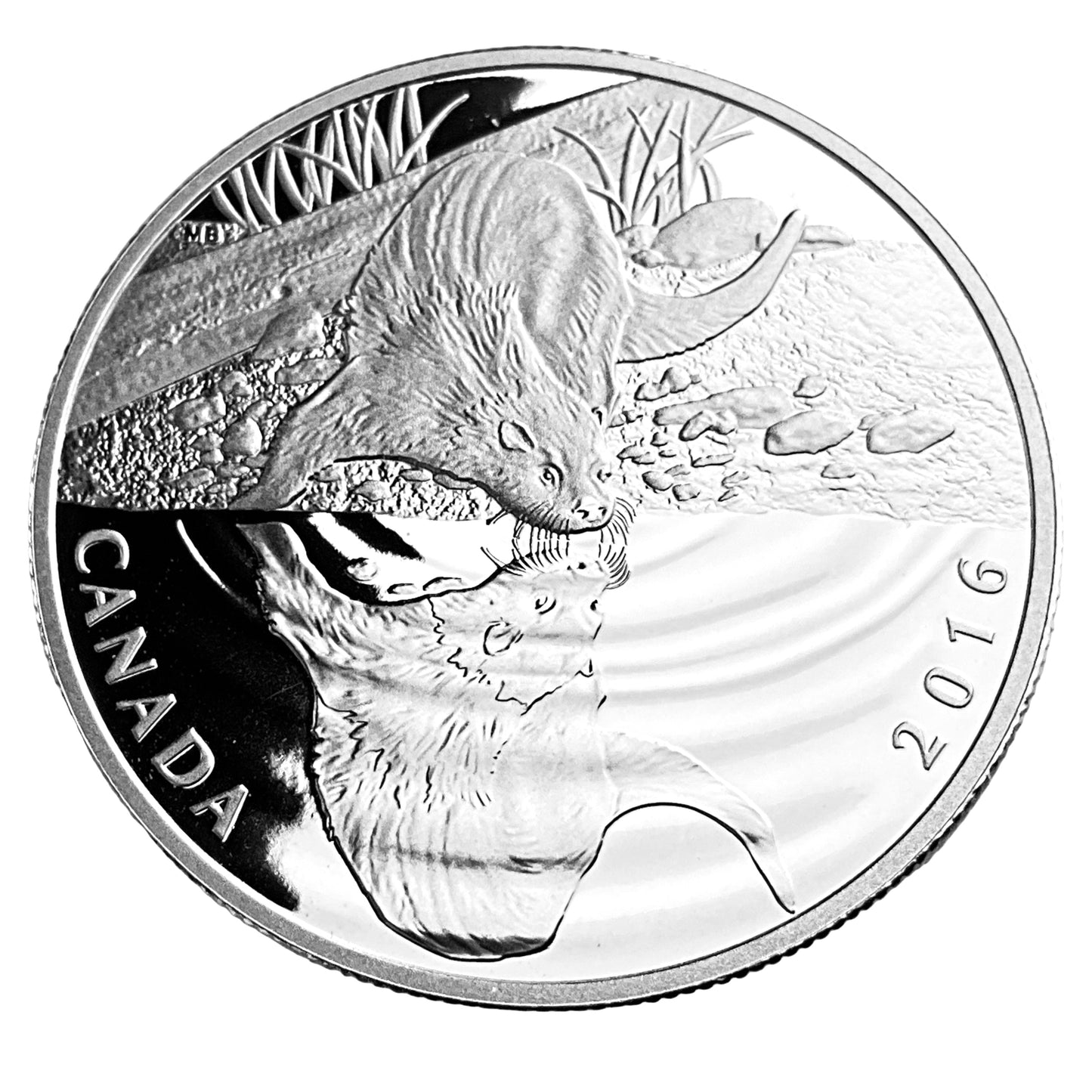 .510 ozt Otter Reflection 9999 Silver $10
