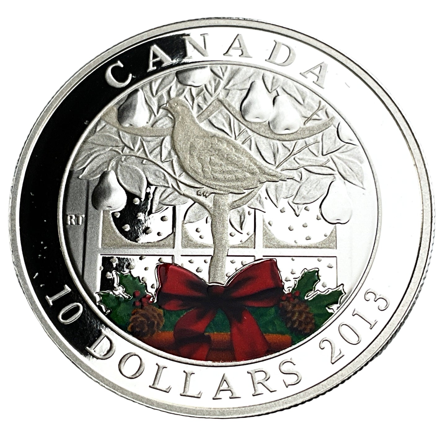 .510 ozt Partridge Pear Tree 9999 Silver $10