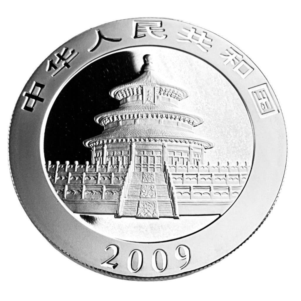 1 ozt 2012 Chinese Panda 999 Silver Yuan