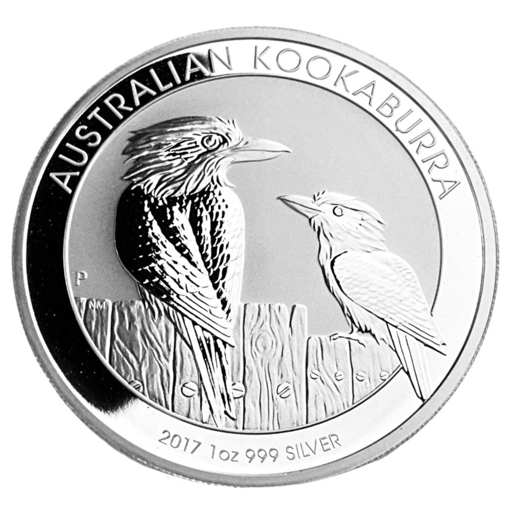 1 ozt 2017 Kookaburra 999 Silver $1 Coin