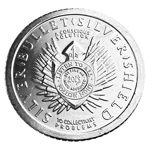 1 ozt Slave Queen 999 Silver Round