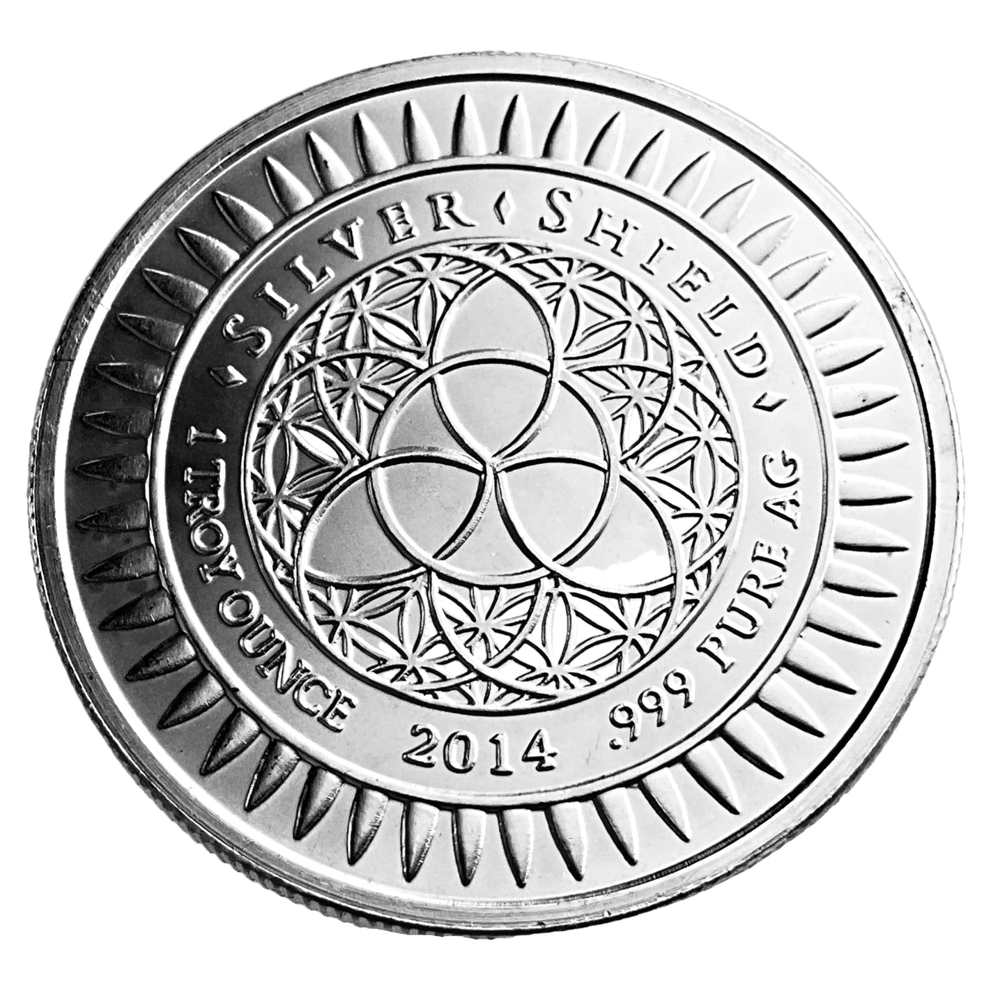 1 ozt Don't Tread On Me 999 Silver