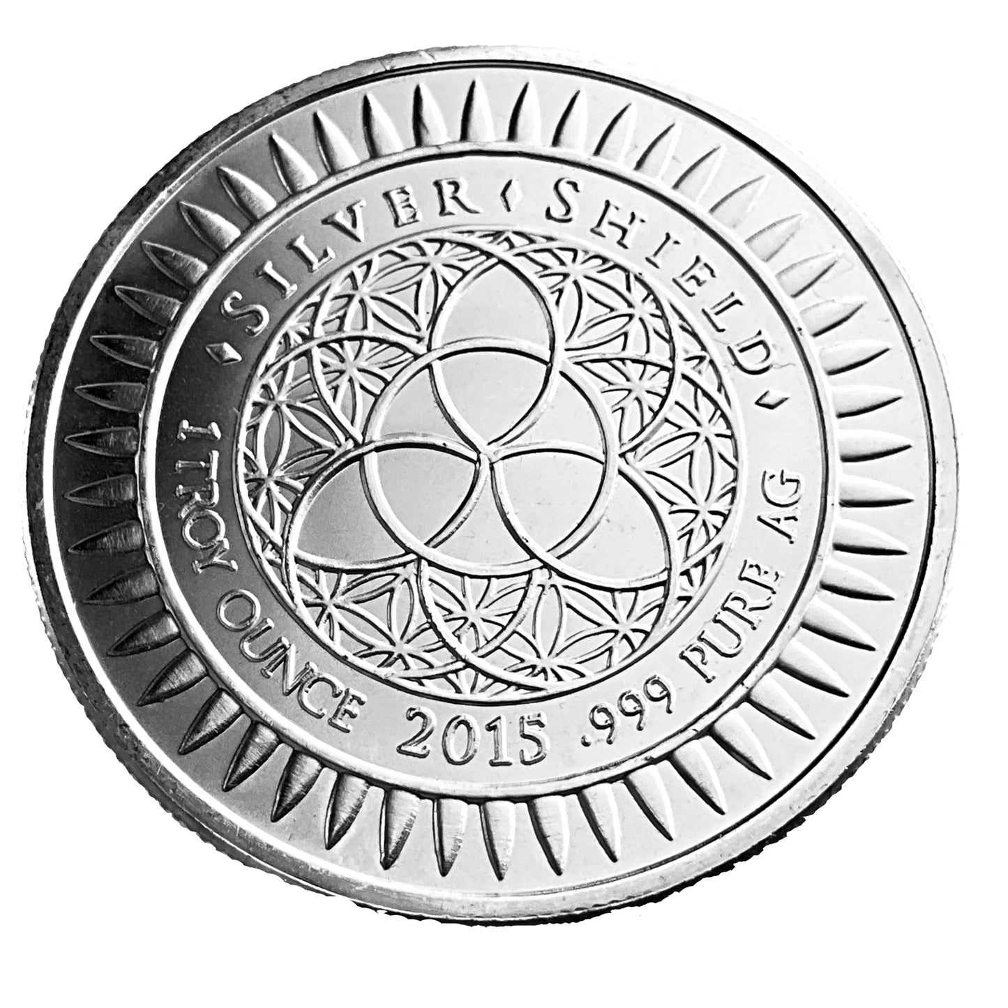 1 ozt Peace Comes From Within 999 Silver