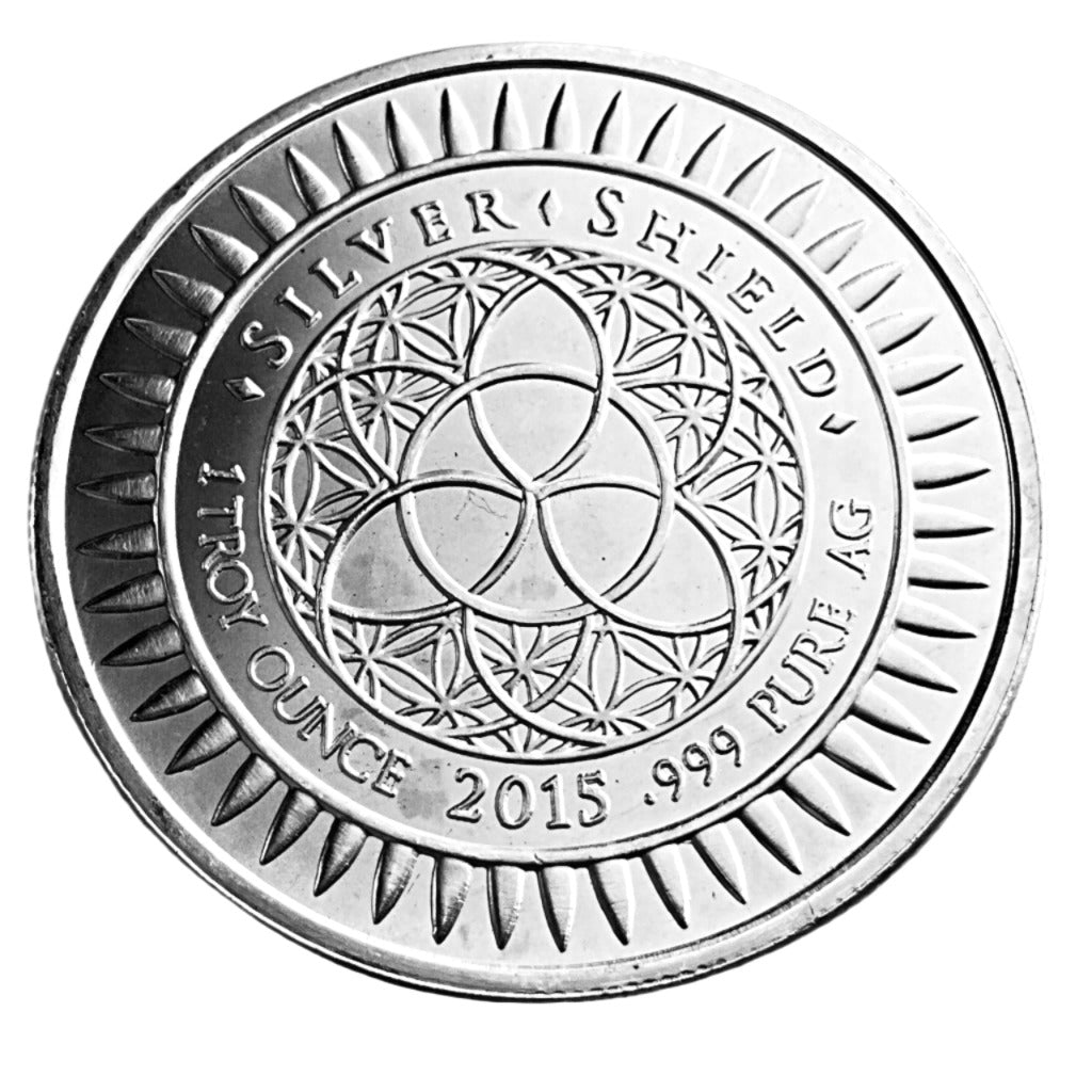 1 ozt Year of the Sheep 999 Silver Round