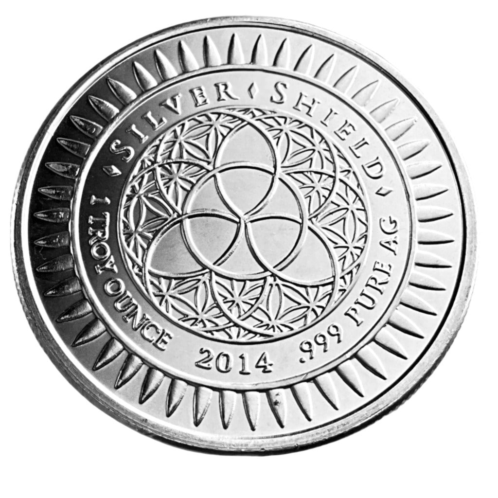 1 ozt INRI Jesus Crucifixion 999 Silver