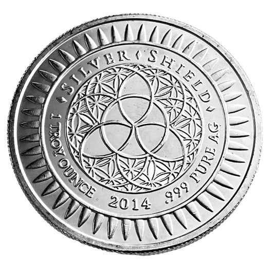 1 ozt Standing Freedom 999 Silver Round