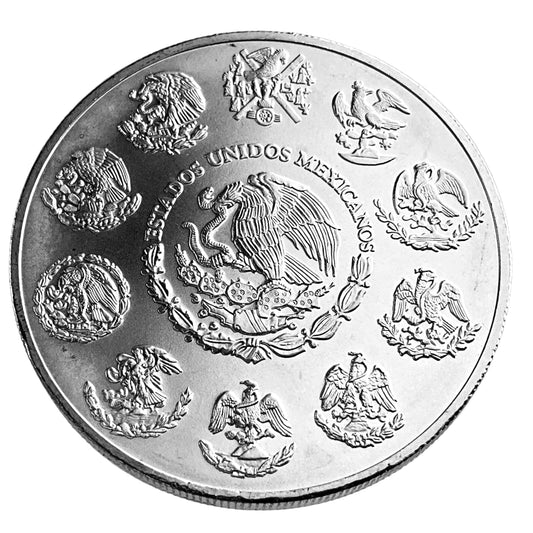 2 ozt Mexican Libertad 999 Silver Coin