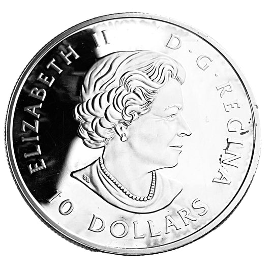 .510 ozt Arctic Fox Reflection 9999 $10 Coin