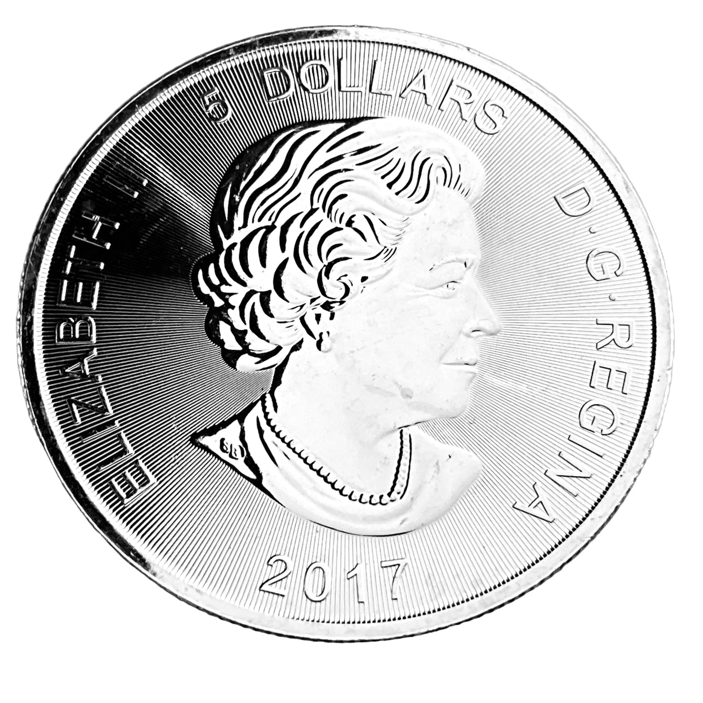 1 ozt Lynx 9999 Silver $5 Bullion Coin