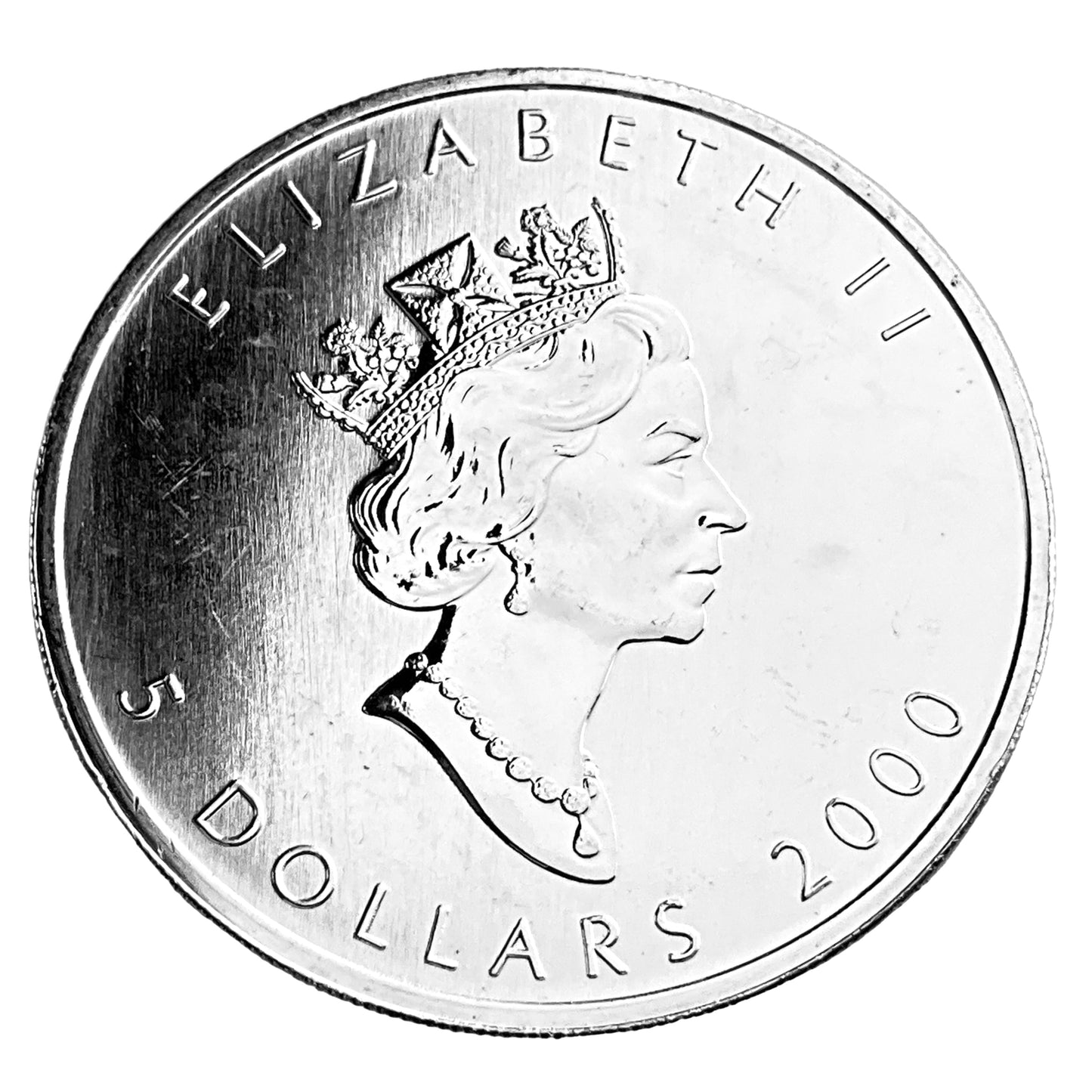 1 ozt Maple Millennium Privy 9999 Silver $5