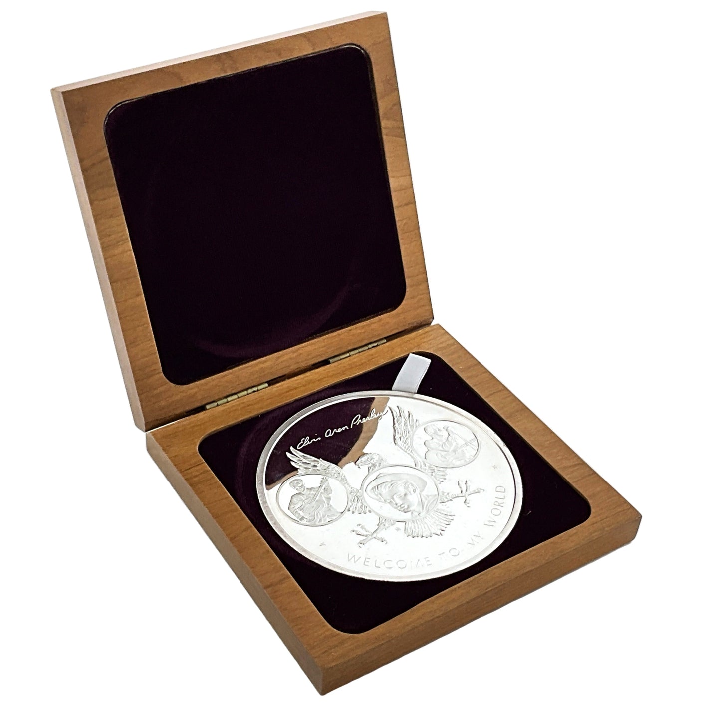 10 ozt Elvis Aron Presley 999 Silver Round