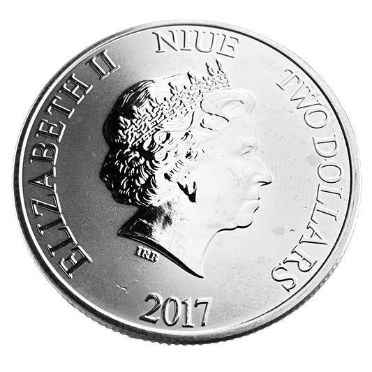 1 ozt Star Wars Darth Vader 999 $2 Silver