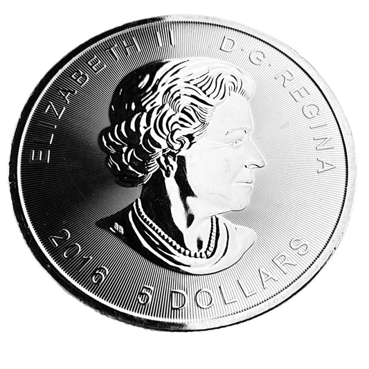 1 ozt Superman Shield 9999 Silver $5 Coin