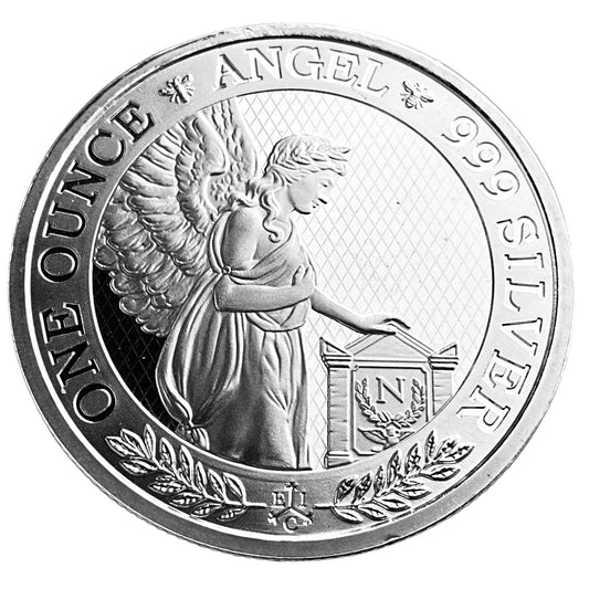 1 ozt Napoleon Angel 999 Silver £1 Coin