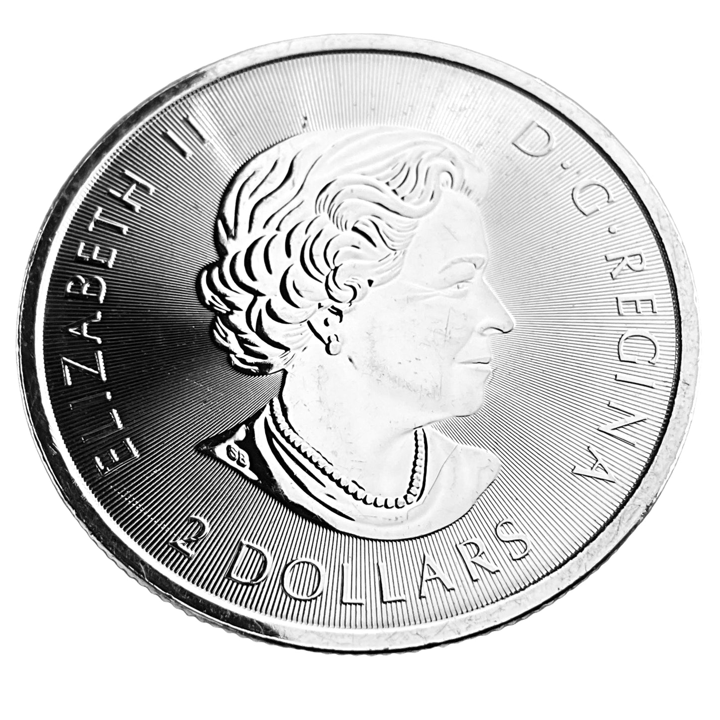 .500 ozt Polar Bear 9999 Silver $2 Coin