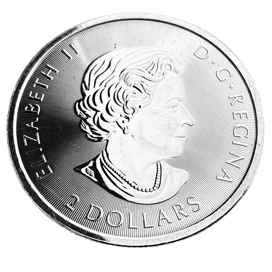 .500 ozt Polar Bear 9999 Silver $2 Coin