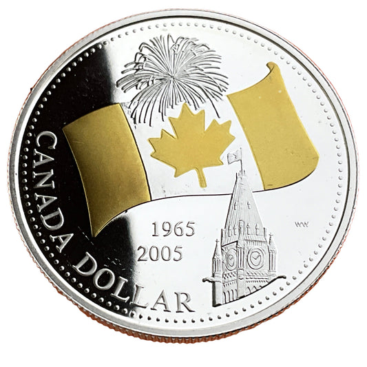 .809 ozt Canada National Flag 9999 $1 Coin