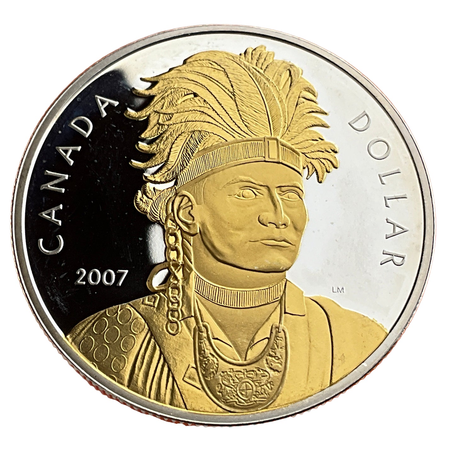 .749 ozt Thayendanegea RCM Silver $1