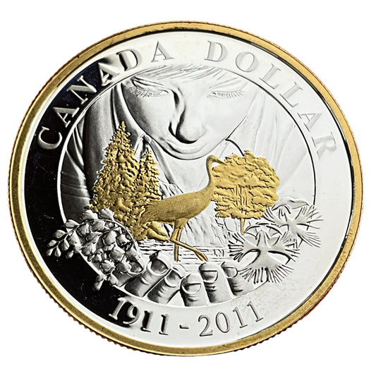 .749 ozt 100th Parks Canada RCM Silver $1