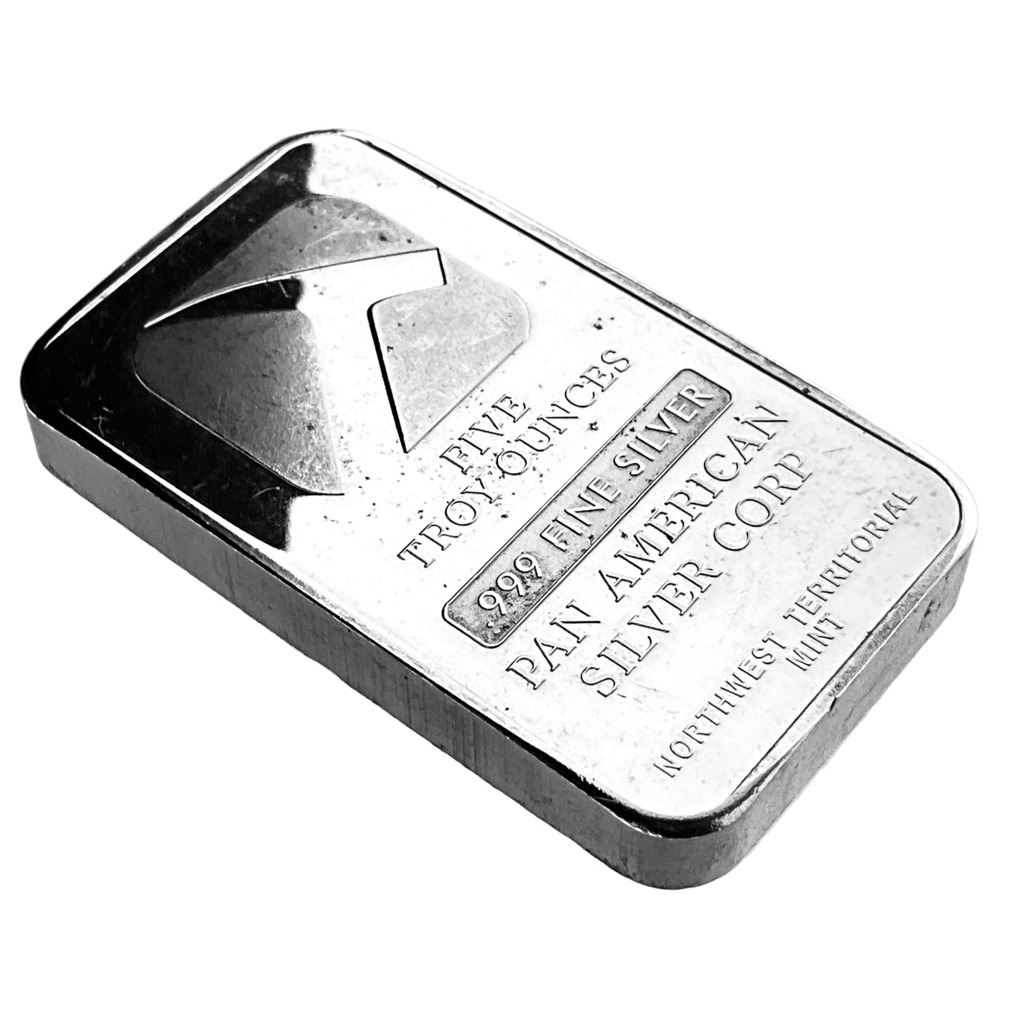 5 ozt Pan American 999 Silver Bar