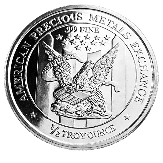 .500 ozt APMEX Fractional 999 Silver Round
