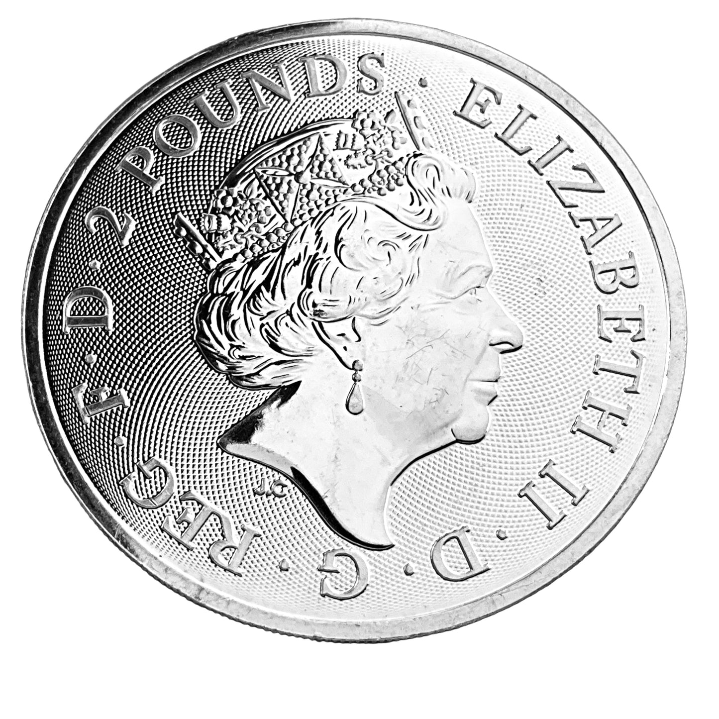 1 ozt Trafalgar Square Lion 999 Silver Coin
